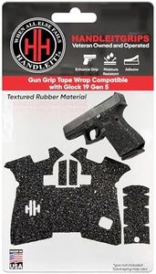 Handleitgrips Gun Grip Tape Enhancement Wrap for Glock 19 Gen 5 MOS