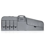 Savior Equipment The Patriot Single Scoped Long Rifle Case Gun Bag w/Padded Handle - Adjustable Sling, Dual Lockable Zippers, Multiple Magazine Holder Pouch, Available Length in 35" 41" 45"