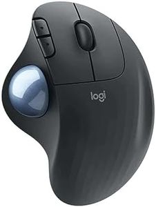 Logitech M575 Ergonomic Wireless Trackball USB Mouse, Black (910-005869)