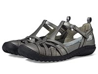 Jambu JBU Women's Dove Mary Jane Flat, Gunmetal, 9