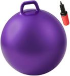 WALIKI Hopper Ball | Adults 13-101 | Hoppity Hop | Jumping Hopping Ball | Space Hopper | Purple 29”