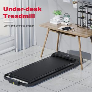 Foldable Walking Pad Treadmill – Compact Black Under Desk Fitness