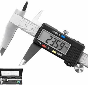 Corceptive Waterproof Digital Vernier Caliper – Stainless Steel Electronic Measuring Tool (0–150mm / 0–6 Inch) with LCD Display, Inch/MM Conversion, IP54 Protection