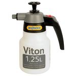 HOZELOCK - Pressure Sprayer Viton Plus 1.25L : Ideal for Strong Treatments, Equipped with Viton Fluoroelastomer Seals, Stainless Steel Pumping Stem, Continuous Spray Function [5102P0000]