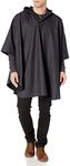 Charles River Apparel mens Pacific Rain Poncho, Black, One Size