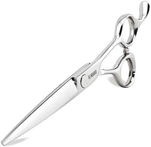 Barber Scissors Professional Hair Scissors Hair Shears Haircut Scissors Hair Cutting Scissors Hair Cutting 6 Inch Japan 440c Shears for Hair Cutting Convex Blade Kinsaro