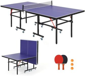 Garvee Portable Ping Pong Table for Indoor Outdoor