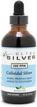 Ultra Silver® Colloidal Silver | 500 PPM, 4 Oz (118mL) | Mineral Liquid Supplement | True Colloidal Silver - with Dropper