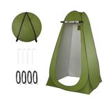 Cebbus Pop up Tent -Privacy Changing Tent,Outdoor Camping Shower Tent, Camping Toilet - Lightweight, Easy to Install, Foldable - Comes with Portable Bag (Green)