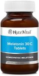 NUTRIVITAL Homeopathic Melatonin 130mg 30 Caps