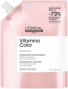 L'Oréal Professionnel, Shampoo Professionale per Capelli Colorati, Capelli Morbidi, Luminosi e Idratati, Arricchito con Niacinamide, Vitamino Color, Ricarica, 500 ml