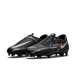 Nike Phantom GT2 Academy MG Unisex Soccer Shoes Black/Metallic Gold/Dark Grey/Metallic (us_Footwear_Size_System, Adult, Men, Numeric, Medium, Numeric_11), Black