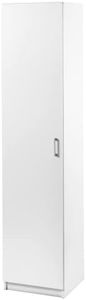 Maclaren Macey Single Door Cupboard, 180cm White