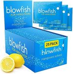 Blowfish for Hangovers | 25 Single Dose Envelopes | Perfect for Welcome Bags, Hangover Kits, Wedding & Bachelorette Favors | Fast Hangover Relief | Starts to Work in 15 Minutes