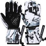 MORXPLOR Ski Snow Gloves for Men Wo