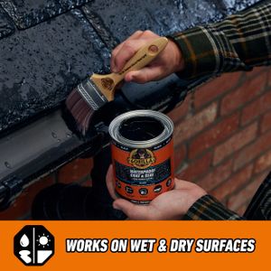 Gorilla Waterproof Coat, Black, 946ml – Durable Protective Sealant