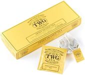 TWG Tea | Sweet France Tea | Green Tea | Chamomile Flowers & Rose Petals | 15 Hand Sewn Cotton Tea Bags | Gift Set