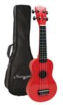 Martin Smith UK-222-RD Ukulele, Red