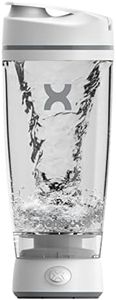 PROMiXX Original Shaker Bottle - Battery-powered for Smooth Protein Shakes - BPA Free, 600ml Cup (White)