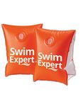 SwimExpert Swimming Arm Bands for Adults - 60kg+ - Orange