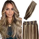 Remy Hair Extensions Balayage Clips