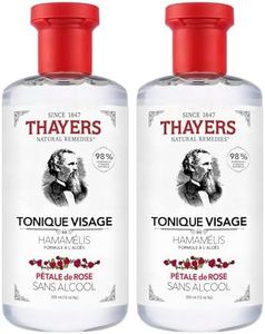 Thayers Alcohol-Free Rose Petal Witch Hazel Facial Toner, Soothing and Hydrating, for All Skin Types, Including Sensitive, Alcohol Free, VALUE Duo Pack (2 x 355mL)