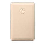 G-Technology G-Drive Mobile USB-C Portable Drive, 1TB, Gold