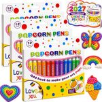 3D Magic Popcorn Pens, 12PCS Puffy 