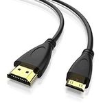 Mini HDMI to HDMI Cable, High-Speed
