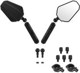 Motorcycle Mirrors,Esploratori Advendure Motorcycle Rear View Mirror Upgrade Adjustable With 7/8" Handlebar Mount and 8/10MM Screws Compatible with Street Dirt Bike Scooter Moped