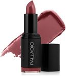 Palladio Herbal Matte Lipstick, Creamy and Full Coverage Long Lasting Matte Lipstick, Regal Café