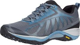 Merrell Women's Siren Edge 3 Wp Hiking Shoe, Rock/Bluestone, 8 M US