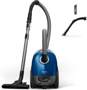 Philips Performer Compact Série 3000 Aspirateur Avec Sac - 900 W Avec Filtre Anti-Allergènes, Rayon d'Action de 9 m (XD3110/09)