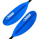 Pelican Standard Kayak Paddle - Aluminum Shaft and a Durable Polypropylene Blade - 220 cm (87'') - Royal Blue