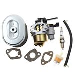 Carbhub Carburetor for Honda GX160 5.5HP GX200 6.5 HP Engine Harbor Freight Predator 212cc Homelite Pressure Washer 179CC 180cc DJ165F 2700PSI 2.3GPM UT80522D with Air Filter Spark Plug Fuel Filter