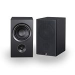 PSB Speakers - Alpha P5 Passive Bookshelf Speakers, Black Ash (Pair)