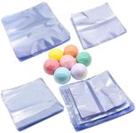 M-Aimee 500 Pcs Clear Shrink Wrap Bags Odorless Heat Shrink Wrap Bags Perfect for Wrapping A Wide Variety of Products.(6"x6", 6.7"x6.7", 7.87"x7.87")