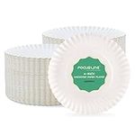 FOCUSLINE 6 Inch Paper Plates, Whit