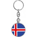 Toff London Iceland Flag Keyring