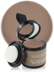 Hairline Powder for Women Men, VOLLUCK Root Touch Up Hair Powder Root Cover Up Hair Color Powder 0.35 Ounce, Hair Shadow Powder Cover Your Root Concealer, Bald Spots, Eyebrows, Light-Brown
