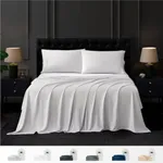 Coldest 100% Organic Viscose Derived from Bamboo Sheets, Luxury Ultra Soft & Cooling, Deep Pocket, Double Stitching - Ideal for Hot Sleepers - Queen Size 5 Pieces Set