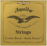 Aquila AQ-1B New Nylgut Banjo Strings Medium Tension DBGDG Set of 5 4th Red Series String