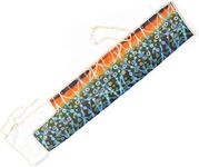 Maxcatch Carbon Fiber Fly Fishing Rod Travel Tube(Case) with Aluminum Cap – fits Any 9ft/10ft 4pcs Fly Rod (Thicken Fly Rod Sock-Brook Trout, for 9ft 4 pcs Fly Rod)