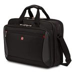 Wenger Mainframe 15.6" Laptop Brief Bag, Black, One Size (Model:64038010)