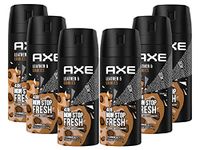 AXE Deo Collision Leather & Cookies Deodorant Body Spray for Men in Pack of 6