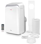 Inventor Portable Air Conditioner Magic 12000BTU 5-1 Dehumidifier,Cooling,Heating,Fan,Energy efficient,Digital Display&Remote,Window Kit Included,3 fan speeds&24hr Timer, for up to 370ft(WEE/MM0449AA)