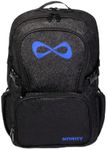 Nfinity Sparkle Backpack for Cheerleaders – Glitter Finish, Lightweight and Durable, with Ample Storage and Adjustable Straps