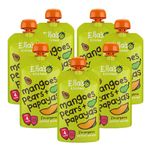 Ella's Kitchen Mangoes/ Pears and Papayas 120 g (Pack of 7) (Organic)