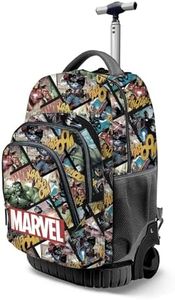 Marvel Avengers React-Zaino Trolley GTS FAN, Multicolore, 32 x 47 cm, Capacità 39 L