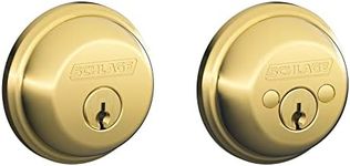 SCHLAGE B62N505 Deadbolt, Keyed 2 S